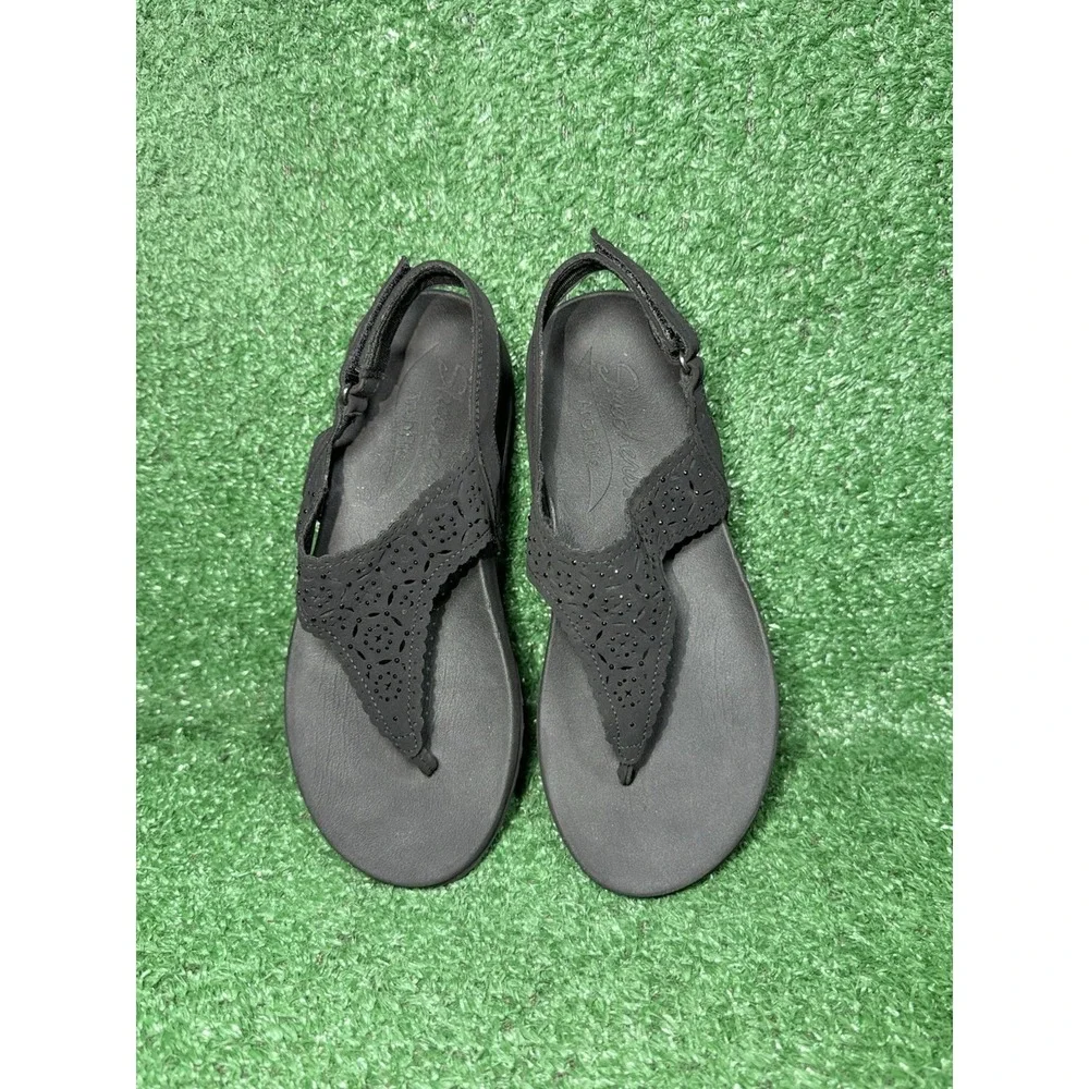 Skechers Arch Fit Meditation Women Size 6 Sophie Sandals Strappy Beach Slides - Picture 6 of 8